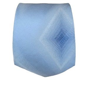 GIORGIO ARMANI Blue Geometric Silk Tie ITALY 59"/ 3.5" EC